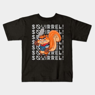 Squirrel are my spirit animal Kids T-Shirt